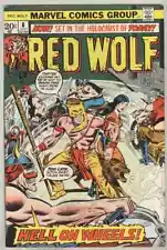 Red Wolf #8 July 1973 VG+