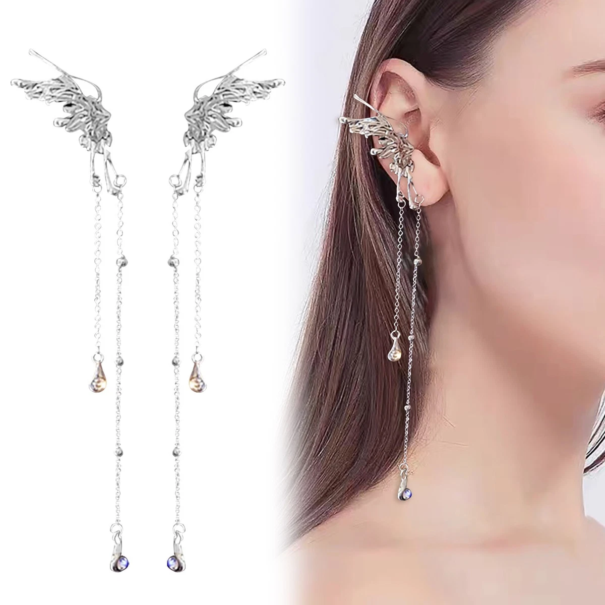 Hook cuff earrings outlet