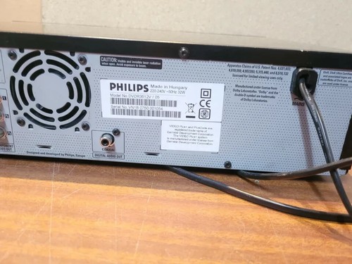 Grabadora de DVD/video PHILIPS VHS VCR Combo DVDR 3512V Sin control remoto - Imagen 8 de 8