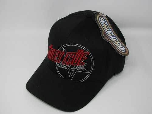 MOTLEY CRUE Hat Black Flexfit L/XL 