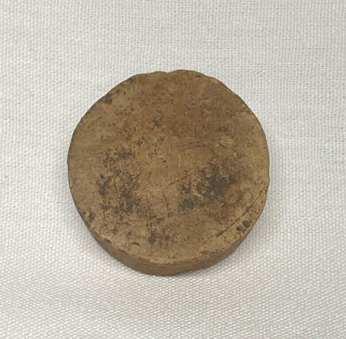 ENGRAVED PRE-COLUMBIAN MAYAN EAR SPOOL EARSPOOL COLIMA JALISCO OLMEC ~FREE SHIP~ - Picture 4 of 4
