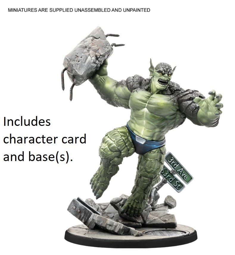 Модель мерзости Marvel Crisis Protocol карты персонажей базовый MCP 8990₽