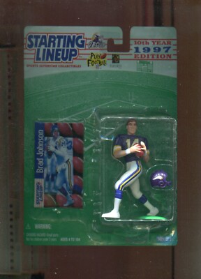 1997 Brad Johnson Rookie Starting Lineup MOC