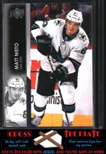 1-2021-22 Upper Deck Matt Nieto San Jose Sharks #397