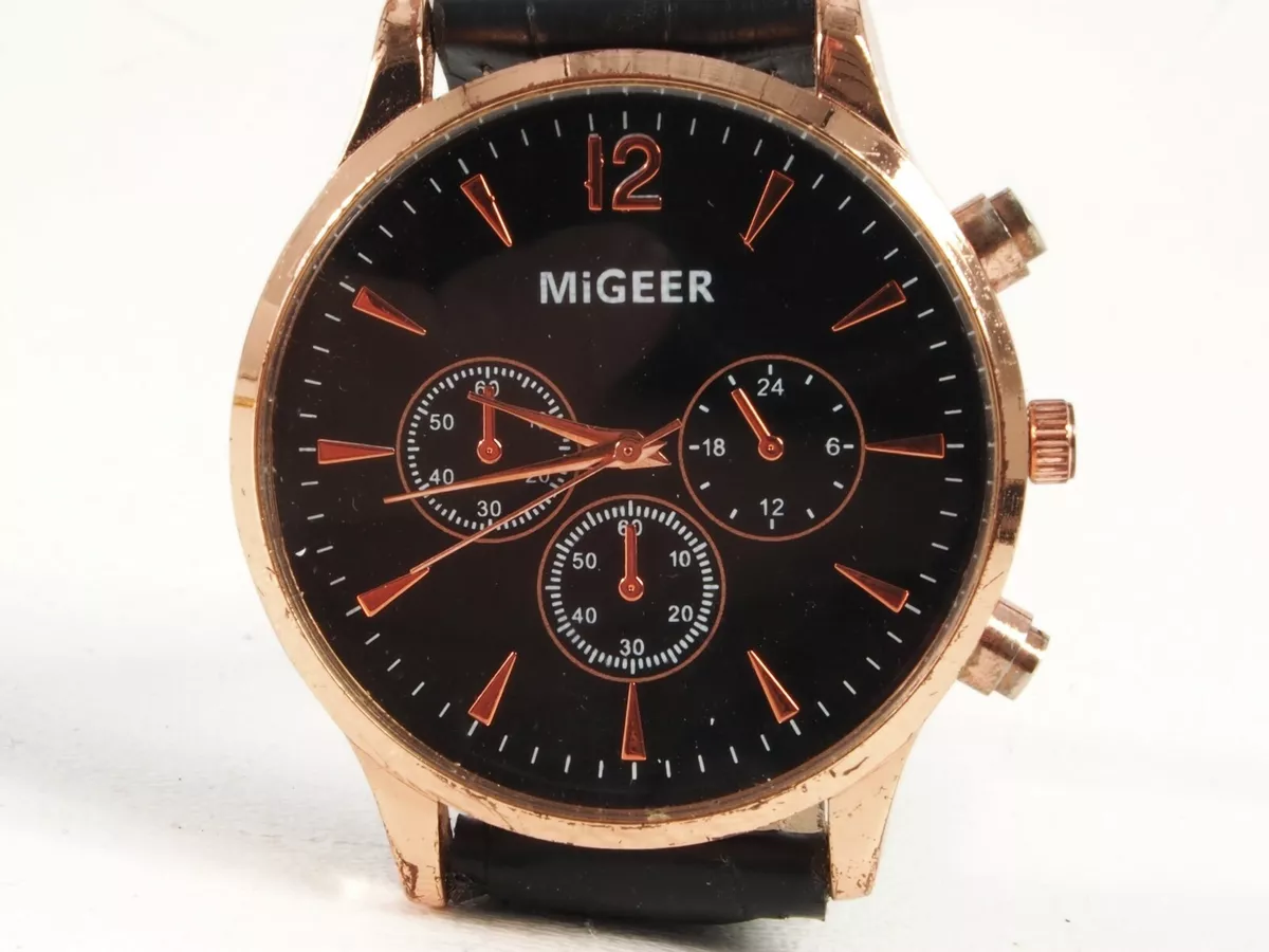 Migeer watch cheap gold