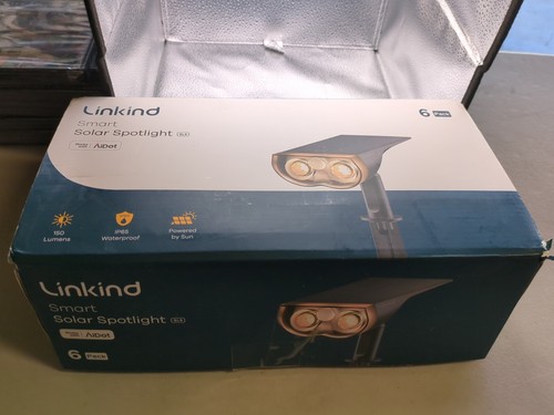 Linkind Smart Solar Lights Outdoor SL5, Color Changing 6 pack, Multicolor