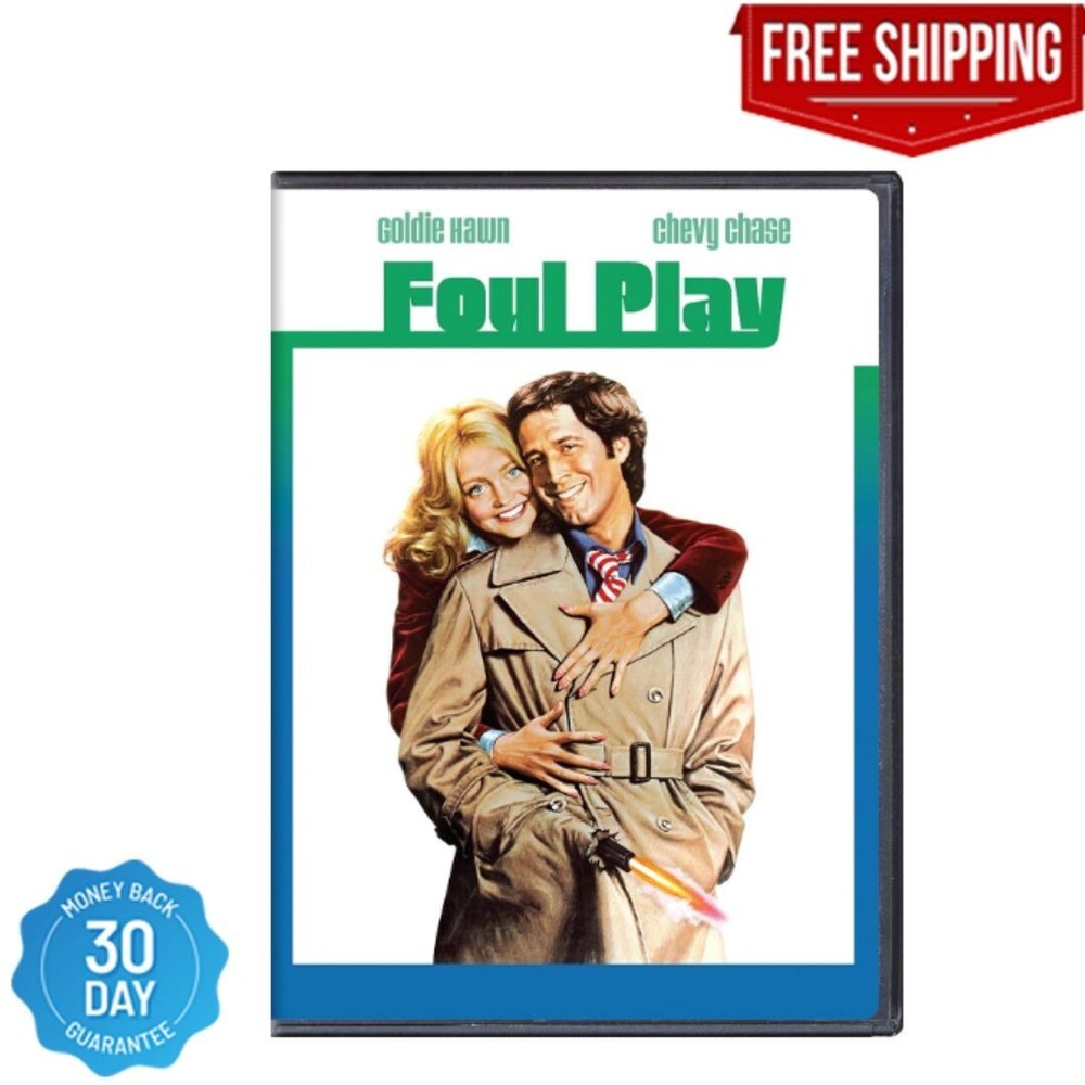Foul Play DVD Comedy Mystery Thriller Goldie Hawn Chevy Chase