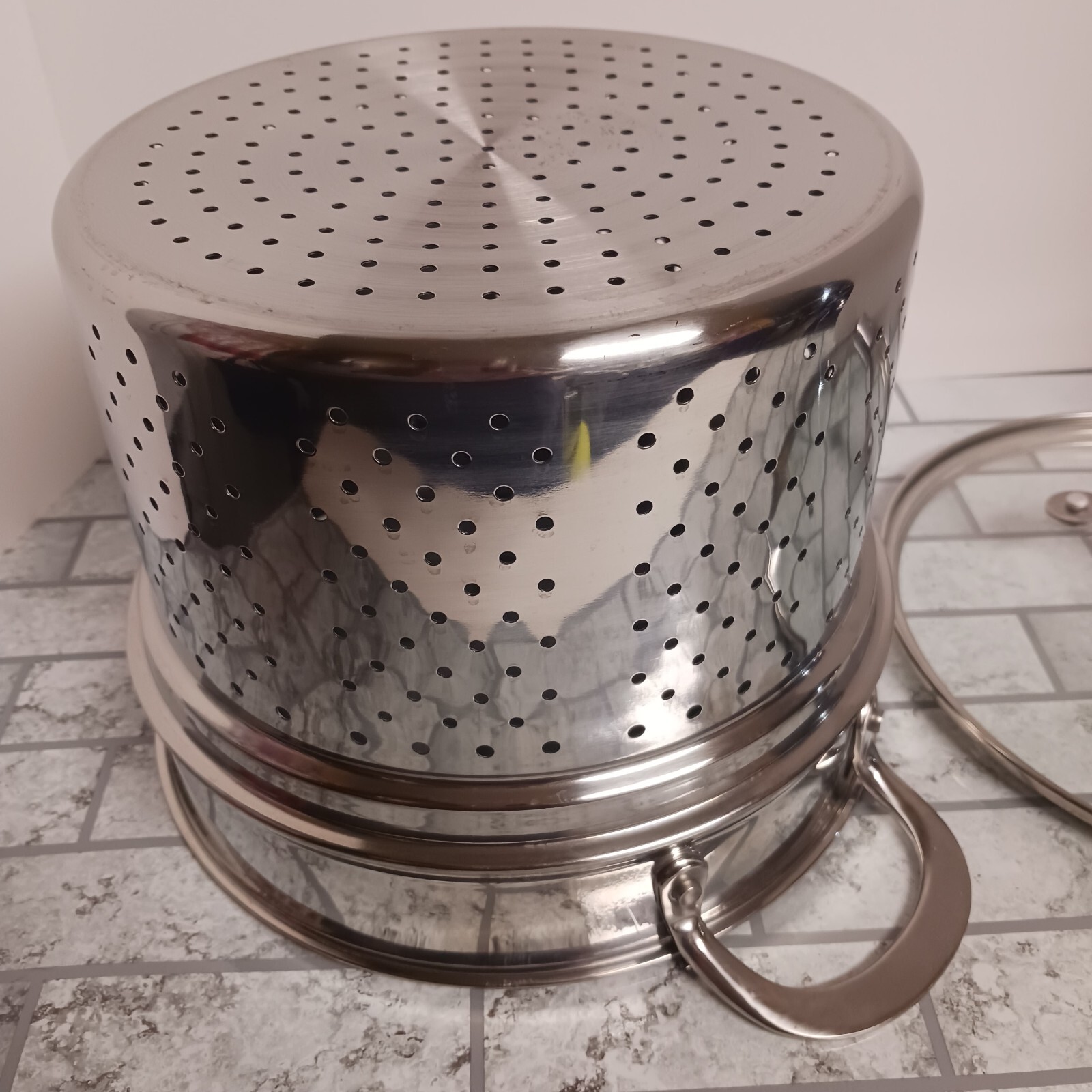 TFal Stainless Steel Induction Technology 6 qt Stock Pot with Strainer