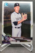 2018 Bowman Chrome Prospects #BCP109 Sam Howard Colorado Rockies baseball card