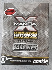 Castle Creations Mamba X 1/10 Brushless Combo w/1406 Sensored Motor 6900kV New 