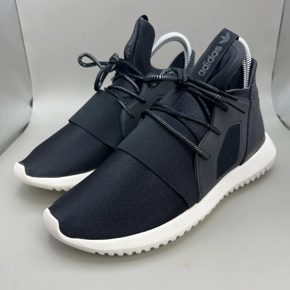 Tênis Adidas ORIGINALS Tubular Defiant preto casual feminino 5,5W - Imagem 2 de 4
