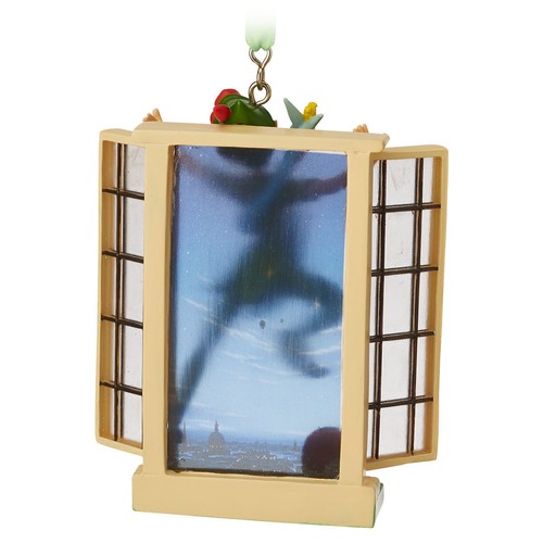 Disney Store Peter Pan Tinker Bell Holiday Christmas Ornament Legacy Sketchbook - Picture 2 of 2