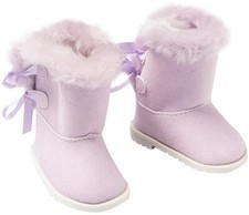 ♥ I'm a Girly Winter Boots Fell Schuhe Puppenzubehör 43-46cm Puppenkleidung 916♥