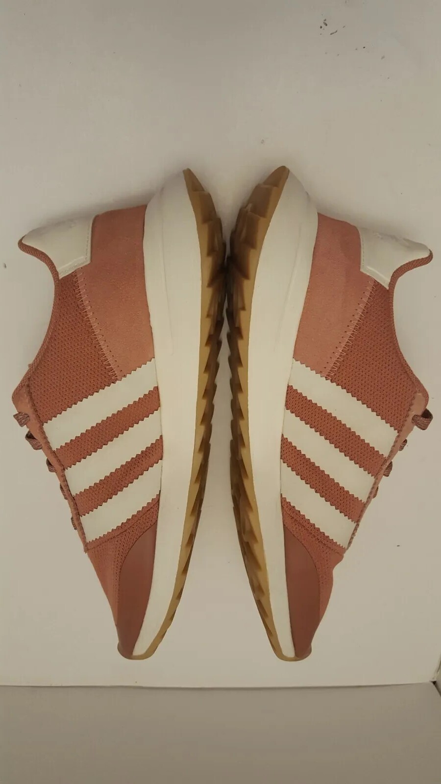 Adidas Womens Flashback Running Sneakers Pink Salmon Casual Shoes Size ...