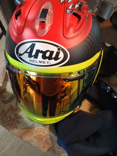 Arai Corsair Xs Tatsuki Option motorcycle helmet 6.5 Oneil - Picture 2 of 21
