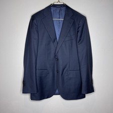 Suitsupply Lazio Single Breasted Slim Cut Wool 2 Button Blazer Sz 50