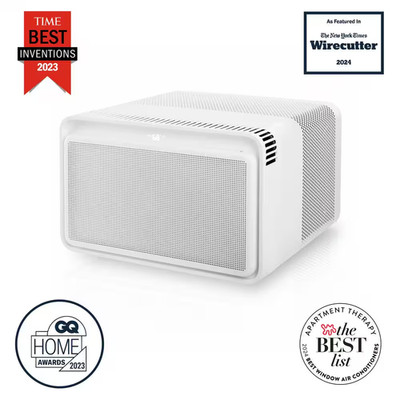 6,000 BTU 115-Volts Quiet Smart Window Air Conditioner, Wi-Fi/Remote, #1 Easiest