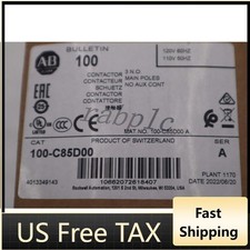 Allen Bradley 100-C85D00 CONTACTOR 85 AMP 110/120 VAC 50/60 HZ STOCK L-015C