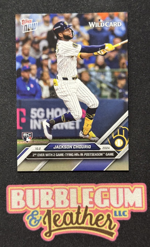 2024 Topps Now 795 Jackson Chourio