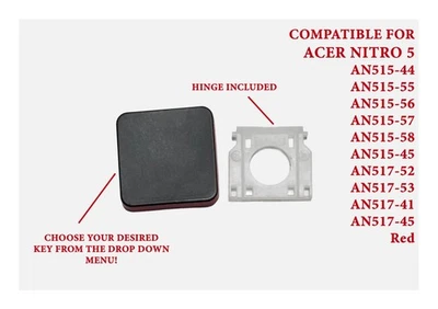 Keyboard Replacement Keys for Acer Nitro 5 AN515-XX UK Model Keys And Hinges