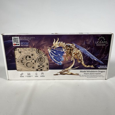 UGears Windstorm Dragon 320-pcs Wooden KIT - 3D puzzle, Self Assembly, DIY