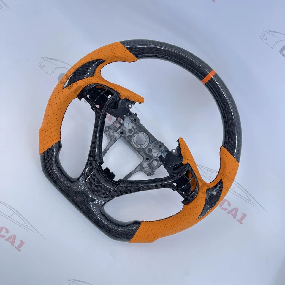 Volante de fibra de carbono Honeycomb personalizado para Acura RDX TL ILX ZDX 2009-2022 Foto 2 de 4