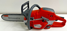 Toy battery powered husqvarna 550xp chainsaw realistic sounds and moving chain