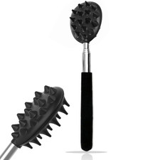 Extendable Cactus Back Scratcher with 1/4-Inch  1/2-Inch Spikes, Retractable On