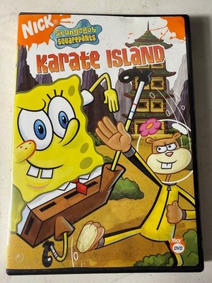 SpongeBob SquarePants: Karate Island DVD 2007 Nickelodeon Sandy Cheeks Pat