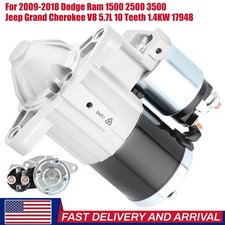 Starter Motor Fit 2011-2023 Ram 1500 Ram 1500 Classic 2011-2018 Ram 2500 3500