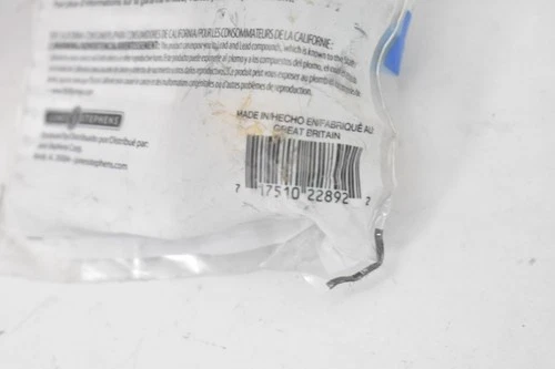 Lot of 2 PlumBite Push On Coupling 3/4" x 3/4" C77401LF Push On Fitting Set - Picture 5 of 6