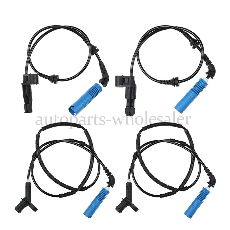 4x Sensor de velocidad de rueda ABS delantero trasero izquierdo y derecho para BMW 325CI 325I 330CI 330I M3 Foto 2 de 4