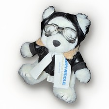 Aviator Pilot Teddy Bear Plush Bomber Jacket Goggles 6 Inch Stuffed Toy Embry