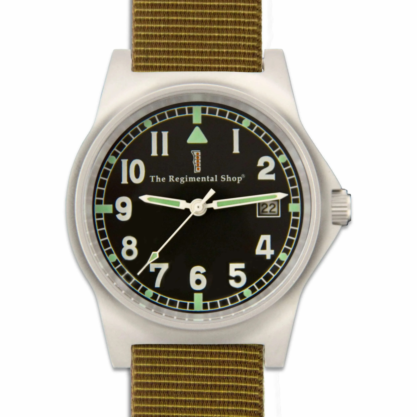 G10 Military Watch with Khaki Watch Strap