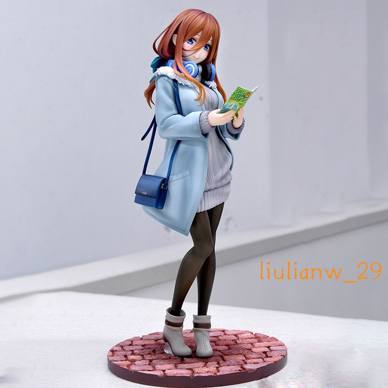 Anime The Quintessential Quintillizos Nakano Miku PVC 28 cm Modelo Estatuilla Estatua