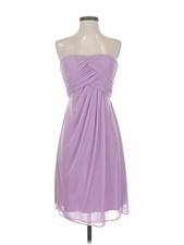 David's Bridal Women Purple Cocktail Dress 2