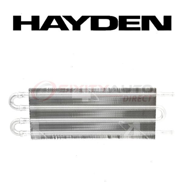Hayden Automatic Transmission Oil Cooler for 1989-1991 Chrysler TC Maserati fm