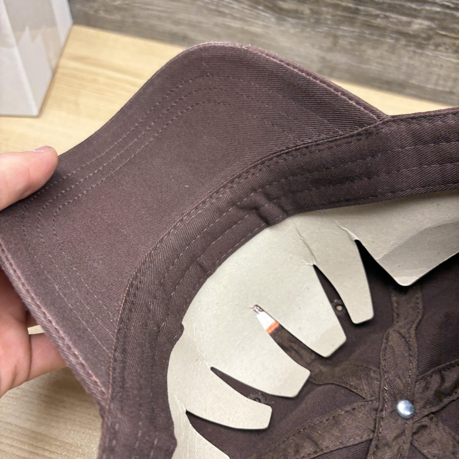 Reeses Hat Cap Baseball Strap Back Brown Embroide… - image 7