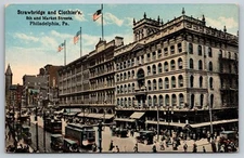 Postcard Pennsylvania Strawbridge and Clothiers Store 52X