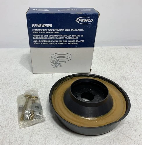 ProFlo PFWRWHWB Wax Ring Kit 3" or 4" Waste Lines - Picture 1 of 7