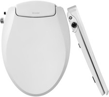 New Brondell Swash EcoSeat S101 Non-Electric Bidet Toilet Seat Round White