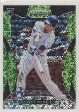 2019 Panini Prizm Tier II Lime Green Donut Circle 167/199 Jeff McNeil #145 tj0