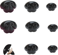 130Pcs Plastic Safety Noses 15Mm 19Mm 21Mm with Washers