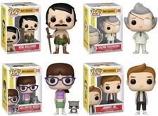 Funko POP TV Bobs Burgers Series 3 Set Of 4 Vinyl Figures New