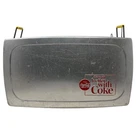 Vintage Coca-Cola Metal Cooler Chest Silver Things Go Better