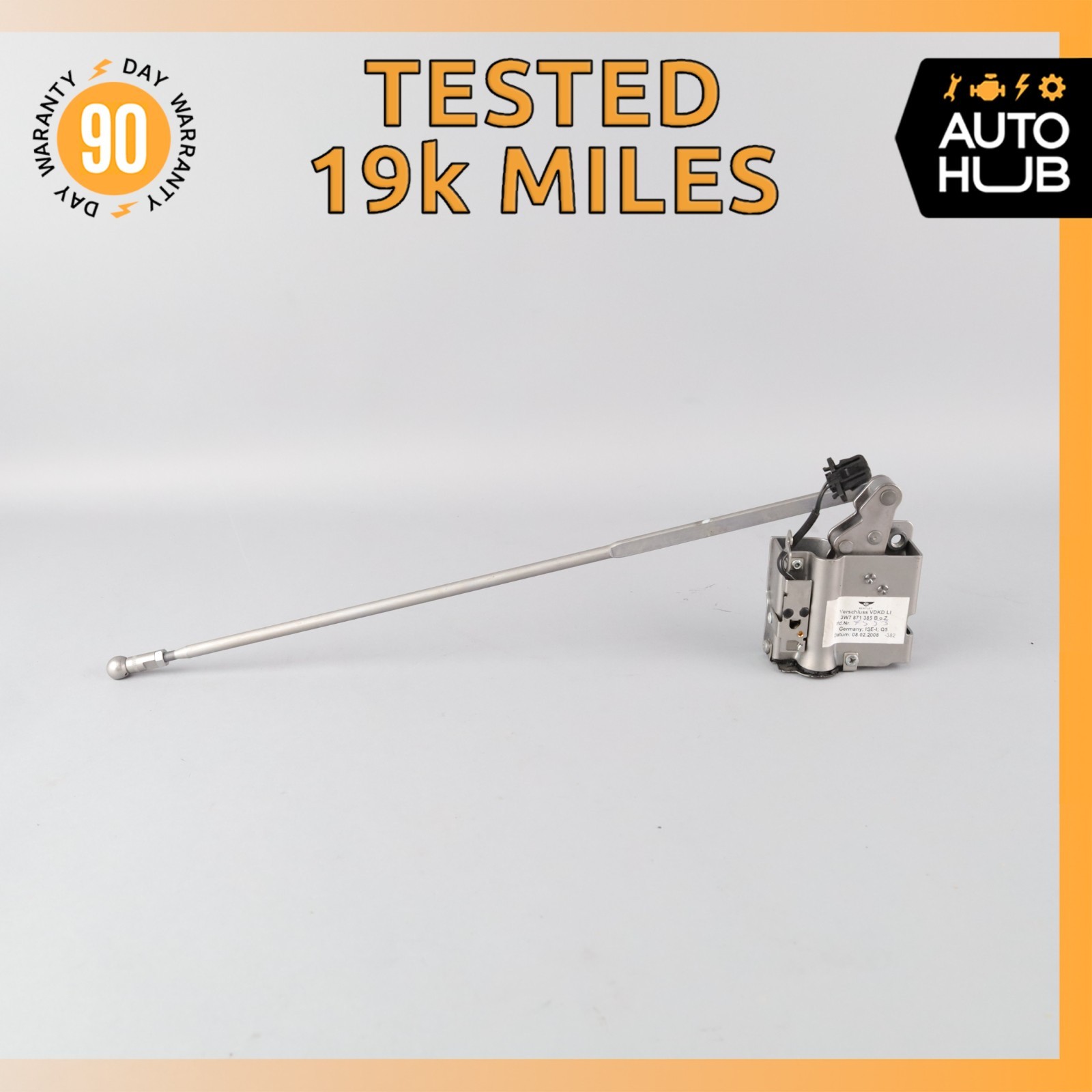 07-18 Bentley Continental GTC Rear Left Side Top Folding Roof Latch Lock OEM 19k