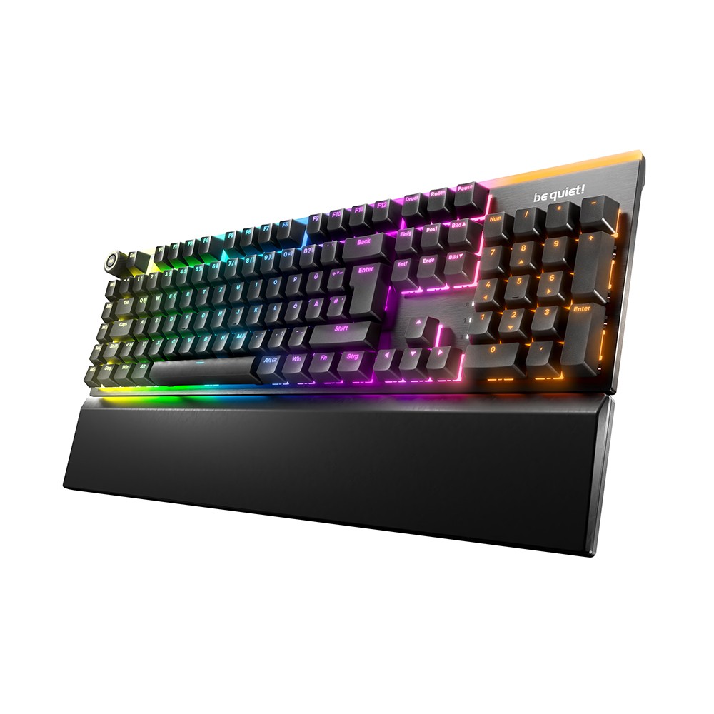 Be-Quiet Teclado Be Quiet Light Mount Silent Linear De Iso Mecánico Full Size Rgb Qwertz - Bild 2
