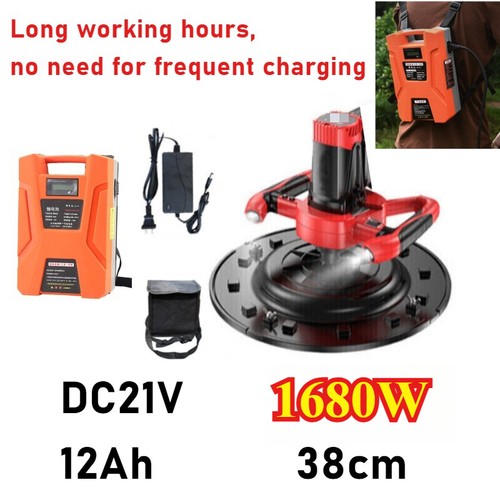 Electric Sander Trowel Calender 12Ah1680W Cement Trowel Concrete Floor Brushless - Picture 13 of 19