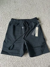 Size Large - Fear of God Essentials Shorts SS22 Stretch Limo Black Brand New