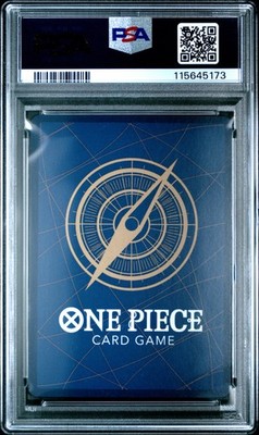 2025 ONE PIECE OP10-ROYAL BLOOD ALTERNATE ART #032 TASHIGI PSA 10